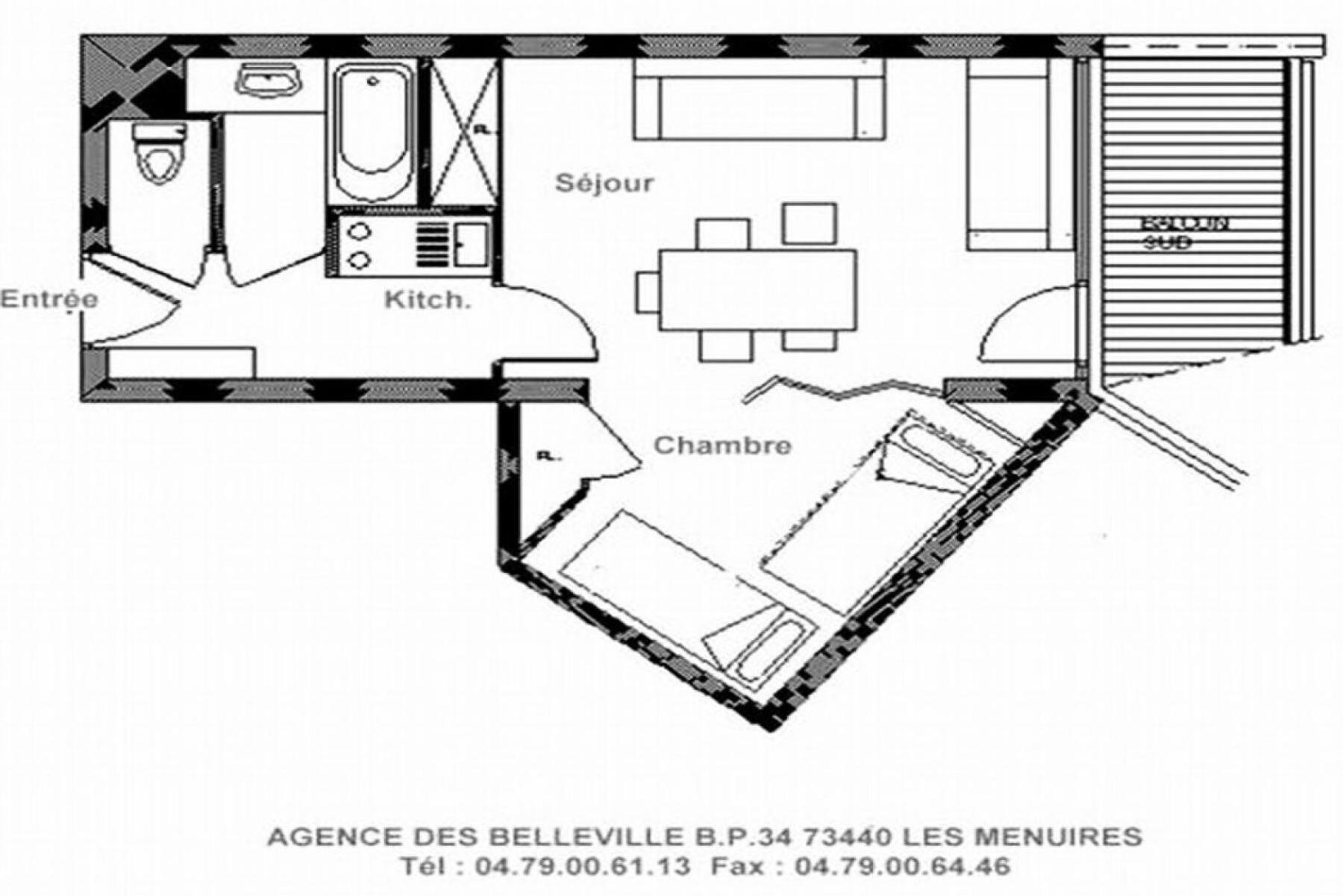 Residence Chaviere - Studio Lumineux - Ski Aux Pieds - Balcon Mae-2224 Saint-Martin-de-Belleville Exterior foto